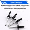 smseace 150 Pcs 3/16" x 5/8" Large Cap Open End