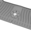 Silicone Faucet Mat Drip Tray Counter Guard with Slope Kitchen