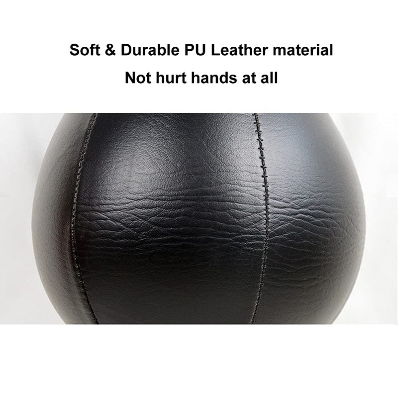 (Black) - Gymforward Professional Set of Boxing Pear Speed Ball