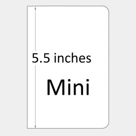 RICCO BELLO 3.5 x 5.5 Inch Pocket to Do Checklist Notebook, 64 Pages Per Notebook, 5-Pack (Color Set 1)