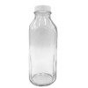 The Dairy Shoppe 1 LTR (33.8 oz) Glass Milk Bottle