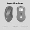 TECHZONE Mouse Alámbrico 1200 dpi, 3 Botones, 1.5 Metros, Sensor