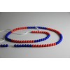 WISSNER® 80260 aktiv lernen - 100er Rechenkette rot/blau - RE-Plastic®
