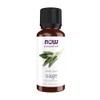 NOW Essential Oils, Sage Oil, Normalizing Aromatherapy Scent, Steam Distilled,