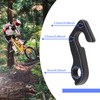 2pcs MTB Bicycle Rear Gear Mech Derailleur Hook Hanger Black
