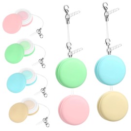 LALAFINA 24pcs Portable Mobile Screen Cleaning Cloths Multi-color Lens Wipes for Glasses Cameras and Electronics Compact and Reusable Cleaning Tools for Smudges and Stains