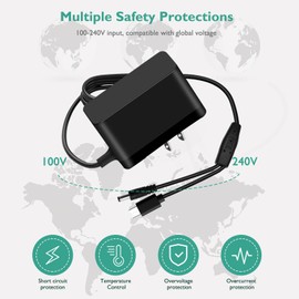 for Educator Charger Dual Lead Charger Compatible with Pro and Easy Series 900 Training Collars E Collar Remote Dog Training Collar Replacement Power Adapter Supply Cord