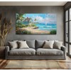 Anolyfi Tropical Wall Art for Living Room, Palm Tree Nature