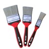 Dekton 3pc Professional Grade Paintbrush Set - Ideal for Water-Based