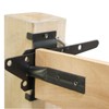 Heavy Duty Self-Locking Post Mount Automatic Gravity Lever Gate Latch