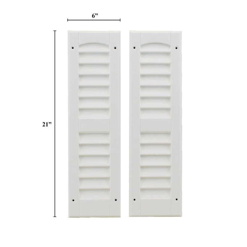 Shed Windows and More Louvered Shed Shutter or Playhouse Shutter