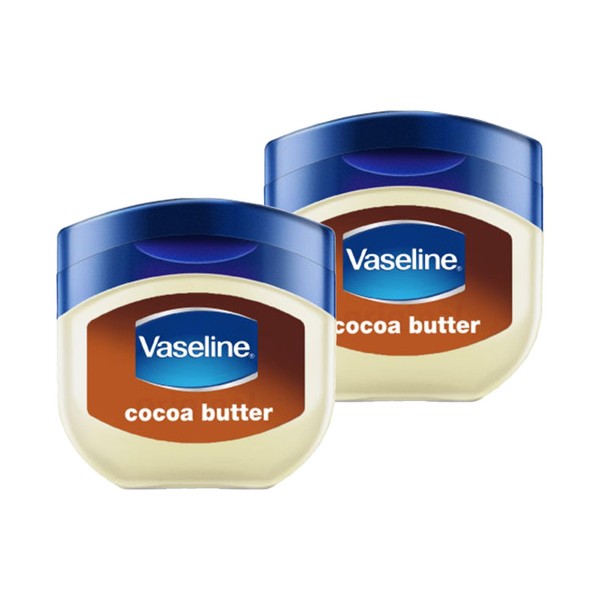 Vaseline Lip Therapy Cocoa Butter, Nourishing Lip Balm for Optimal Moisture, Cocoa Butter (Pack of 2)