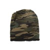 Michear Winter Thermal Fleece Camouflage Beanie Hat, Men's Lined Army
