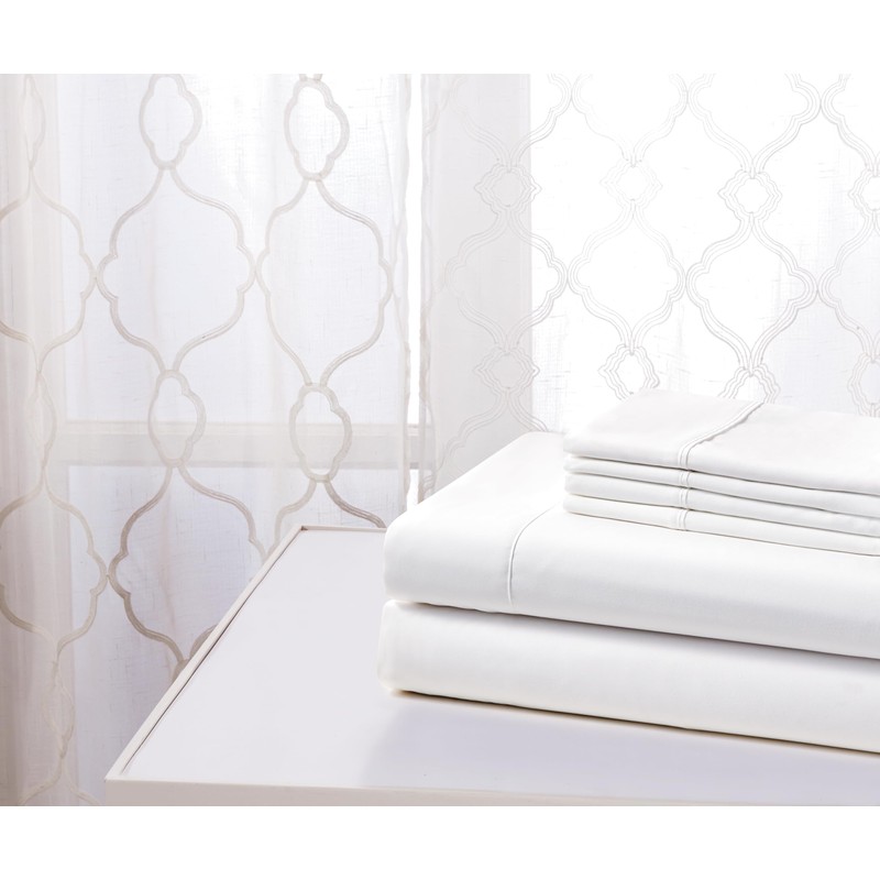 kathy ireland Cool Max 6 Piece Ultra Soft Sheet Set,