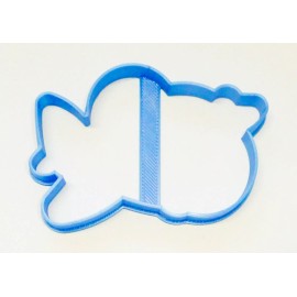 AJT SIDE OF PLANE OUTLINE AIRPLANE FLYING TRAVEL SPECIAL COOKIE CUTTER USA PR3179