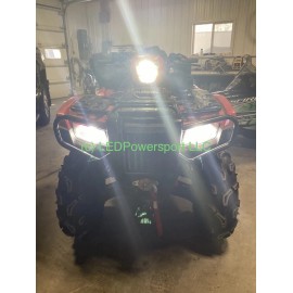 RD 2011 Yamaha Raptor 125 ATV LED Headlight Upgrade Kit Plug And Play ATV Hi & Lo