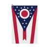 BJQ Golf Towel Ohio State Flag Golf Towel with Carabiner