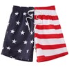 Cozople Boys Patriotic Swim Trunks Size 7 Funny America Flag