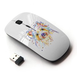 KOOLmouse [ Optical 2.4G Wireless Mouse [ Yorkshire Terrier Brussels Griffon Dog ]