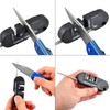 4-in-1 Portable Knife Sharpener, 1 Count Safe & Efficient Tool