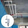 FarBoat 10 Pcs C-Clamps Cable Clamp for Pipe Galvanised Iron