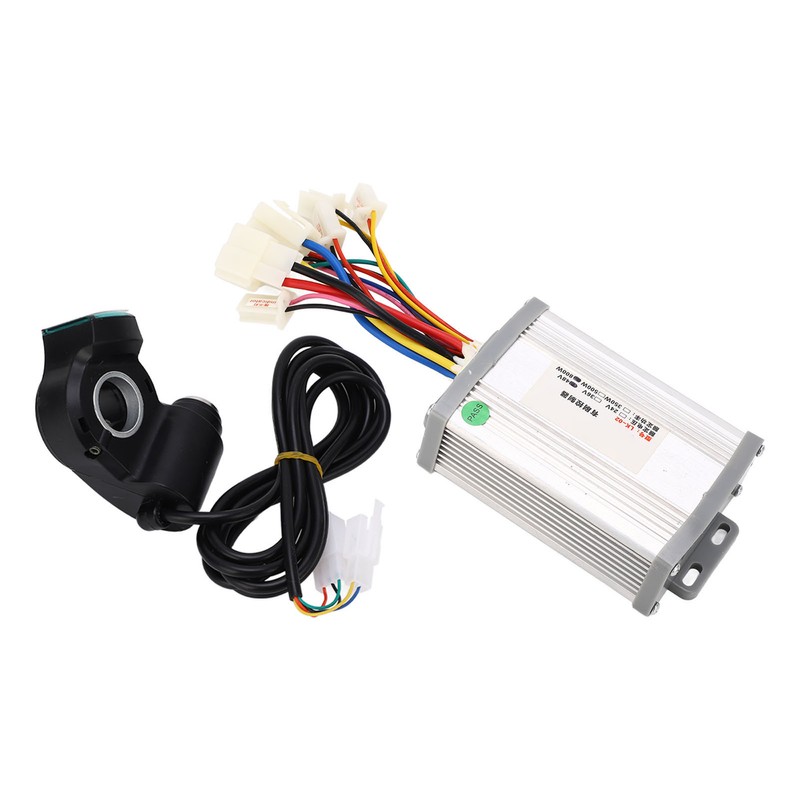 48V 800W Bike Brush Controller Set with Keys Thumb Throttle