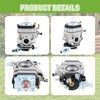 partszen Carburetor kit for WYK-186 T242 for Shindaiwa T242X Echo