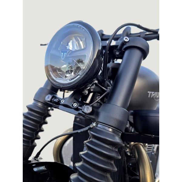 JBSporty Blinker Relocation Bracket with Smoked LED Turn Signals and