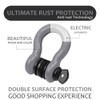 AUTOBOTS Shackles 3/4" (2 Pack), D Ring Shackle 45,000Ib Max