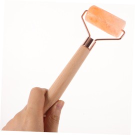 Outanaya Natural Salt Massage Roller for Face and Neck Reusable Skin Care Tool for Facial Relaxation Compact and Portable Design for Women