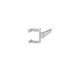 GordonGlass Chrome Framed Sliding Shower Door Towel Bar and Brackets - 30" Long x 2-1/16" Screw Holes