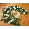 2 PCS 12FT Bendable Flower Garland, Artificial Rose Vine for