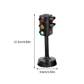 Tomaibaby Traffic Light Toy Traffic Light Lamp Traffic Signal Toy Traffic Injury Camera Toy for Children Pack of 2