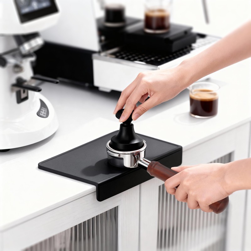 ShanSon Espresso 51mm Bottomless Portafilter with Stainless Steel 3 Ears
