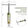 BWBWND Compression Sleeve Puller Tool, 03943 Sleeve Remover Ferrule Puller
