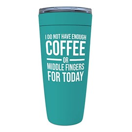 Coffee Lover Mint Edition Viking Tumbler 20oz - i do not have -Caffeine Addict Coffee Drinker Brew Americano Arabica Cappuccino Barista Accountant Engineer