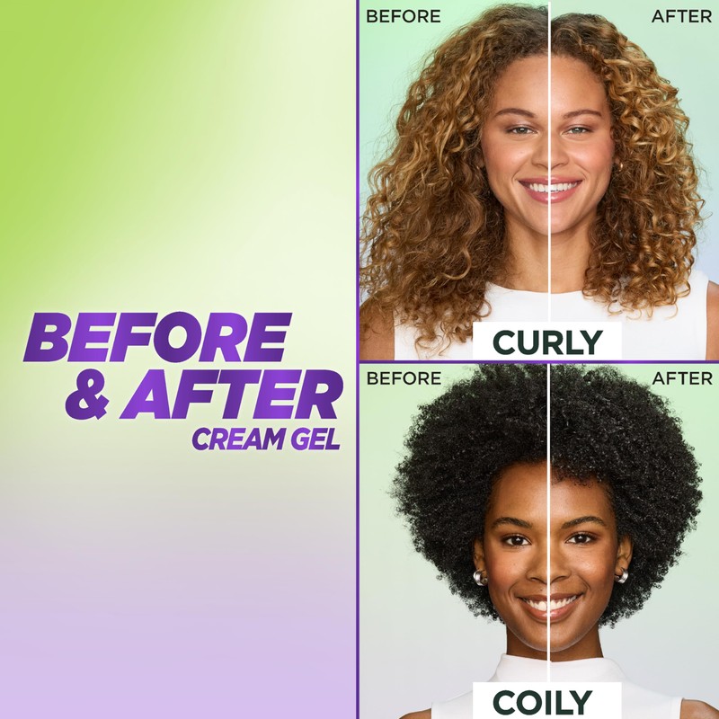 Garnier Fructis Style Curl Sculpt Conditioning Cream Gel for Bounce