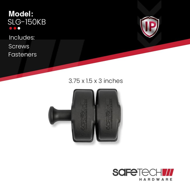 Safetech Hardware Magnetic Side Pull Gate Latch | General Purpose