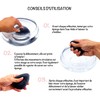 Organic Konjac Face Sponge Combined with Activated Carbon | Set