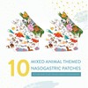 Nasogastric or Oxygen Tube precut Adhesive Tape Animal Mix x