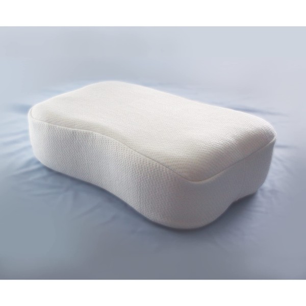 SleepRight Splintek Side Sleeping Pillow - Memory Foam Pillow - Best Pillow for Sleeping On Your Side - (16" x 3" Travel)