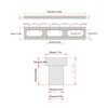 Bench Dog Set Aluminium Alloy High Strength Woodworking Planing Stop
