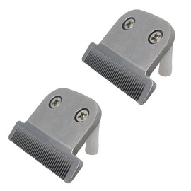 WELURE 2Pcs Replacement Detachable Clipper T Blade Compatiblefor W-a-h-l Blades for Trimmer 02144 9818 9818L 9864 9864SS 9888 9854 9860