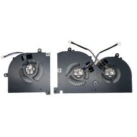 Peidesi CPU + GPU Cooling Fan Replacement Compatible with MSI GS75 P75 WS75 MS-17G1 MS-17G2 MS-17G3 MS-17G1 MS-17G2 MS-17G3