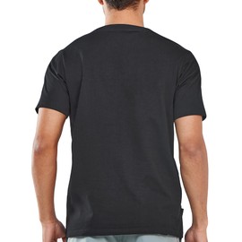 NORTHYARD Men's Heavyweight Cotton T-Shirts Crewneck Short Sleeve Fashion Casual Shirts for Men Black L