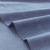 MooMee Flat Top Sheet Only 100% Washed Cotton Linen Like