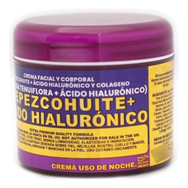 Indio Papago Crema Tepezcohuite + Acido Hialuronico 120gr