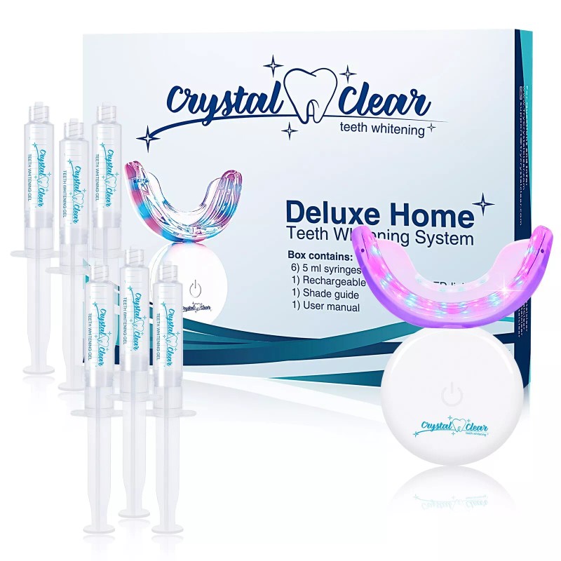 Crystal Clear Kit Blanqueamiento Dental Profesional DDS. Recargable