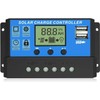 Hoysicy Solar Panel Kit 20W 12V Monocrystalline,Battery Maintainer +10A Solar