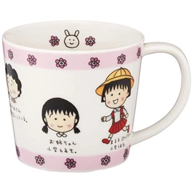 「 ちびまる子ちゃん 」 ファミリー フェイス マグカップ 270ml 127123